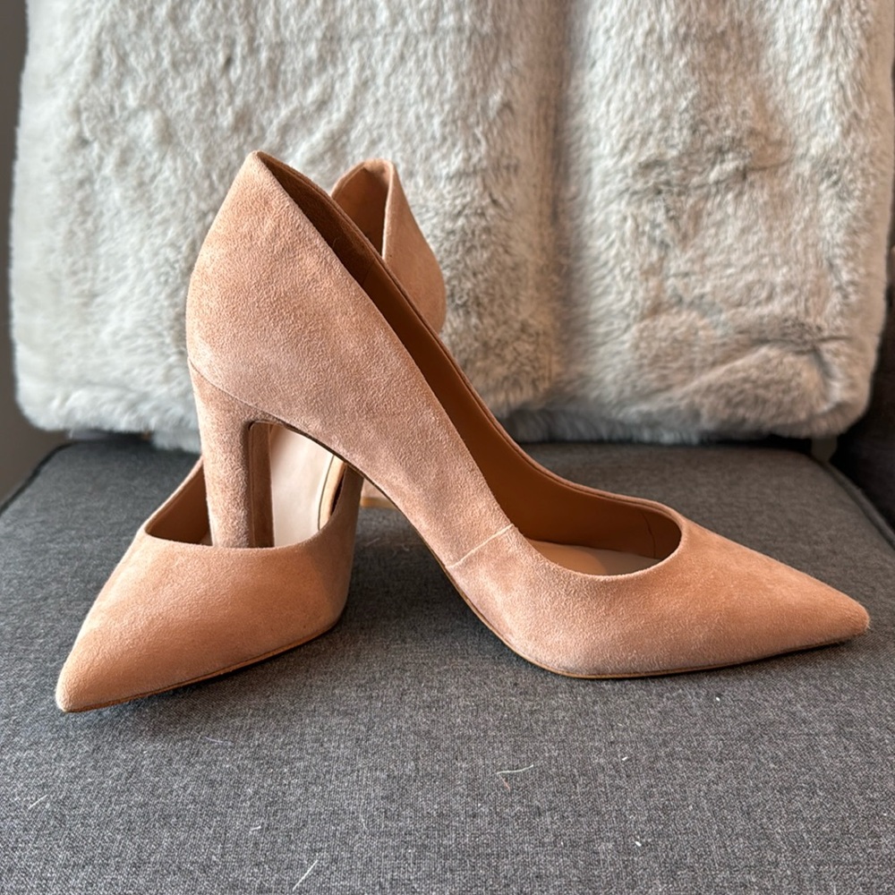 Aldo suede heels